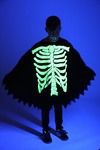 Skelettüberwurf, fluoreszierend