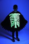 Skelettüberwurf, fluoreszierend