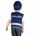 Polizeiweste blau