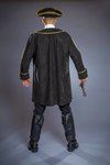edle Piratenjacke, schwarz