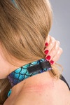 Set Nixe: Kopfputz, Schwanz, Manschetten, Halsband