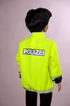 Neonjacke Polizei