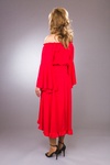 rotes Allzweckkleid