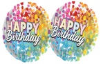 Helium-Set HAPPY Birthday, 18-tlg.