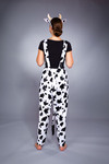 Kuh-Trägerhose mit Euter