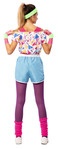 80er Jahre Aerobic Outfit