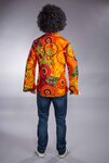 Herren-Hippiehemd, Originalstoff