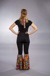 Hippie-Set: Beinstulpen + Stirnband, elastisch