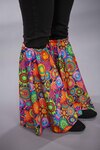 Hippie-Set: Beinstulpen + Stirnband, elastisch