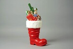 Plastikstiefel rot, ca. 38 cm
