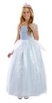Prinzessin-Kleid, blau