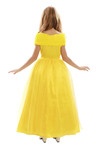 Prinzessin-Kleid, gelb