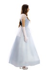 Prinzessin-Kleid, blau