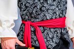 Pirat, Oberteil mit Schärpe