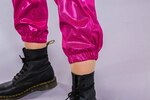 Pink Flash: Oberteil mit Kapuze, Hose