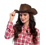 Cowboyhut, braun