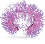 LED-Haarreif mit Lametta, sortierte Farben