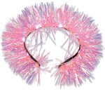 LED-Haarreif mit Lametta, sortierte Farben