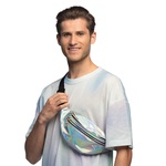 Gürteltasche, silber