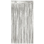 Folien-Türvorhang, ca. 2x1 m, silber