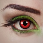 ein Paar Kontaktlinsen Vampire Hunt