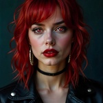 ein Paar Kontaktlinsen Vampire Hunt