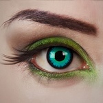 ein Paar Kontaktlinsen Poison Witch