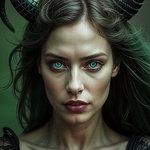 ein Paar Kontaktlinsen Poison Witch