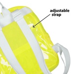 Rucksack ca. 28x23x10 cm, neongelb