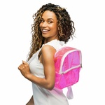 Rucksack ca. 28x23x10 cm, neonpink