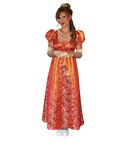 elegantes Regency-Ballkleid aus Brokat