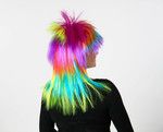 Langhaarperücke Punk