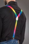 Hosenträger, regenbogenfarben