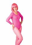 36-40 Langarm-Body, pink