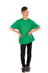 106-116 Kinder T-Shirt, Kurzarm, grün
