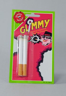 Glimmy-Zigaretten auf Karte