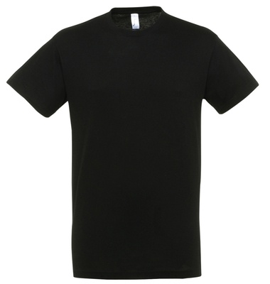 Herren T-Shirt, Kurzarm, schwarz