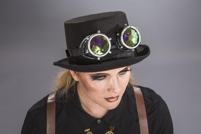 Steampunk Kaleidoskopbrille