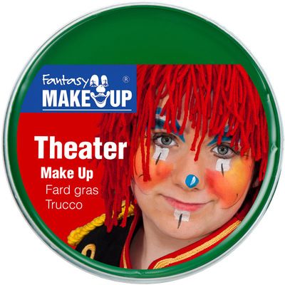 Theater-Make-up, grün