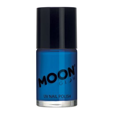 Neon-UV-Nagellack, blau