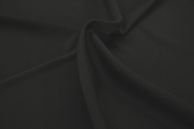 1m Interlock Jersey schwarz