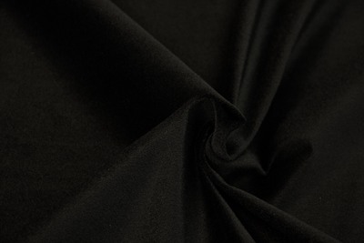 1m Samt schwarz