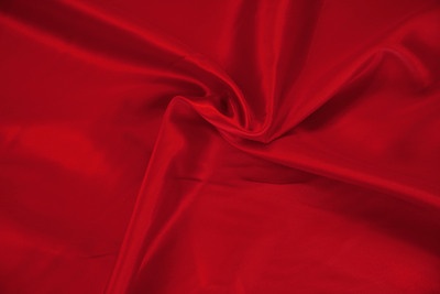 1m Polyestersatin rot