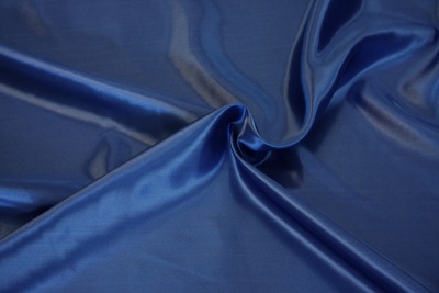 1m Polyestersatin blau