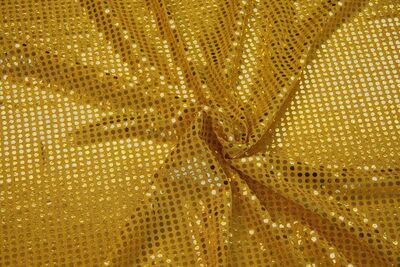 1m Paillettenstoff gold
