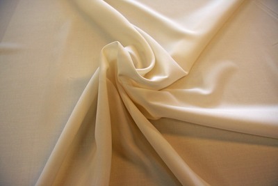 1m Polyestergewebe creme