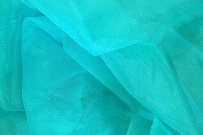 1m Chiffon türkis