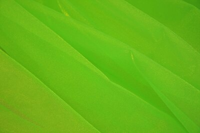 1m Chiffon neongrün