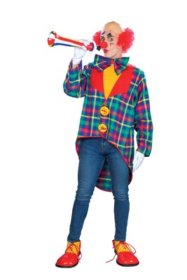 lange Clown-Jacke mit Fliege