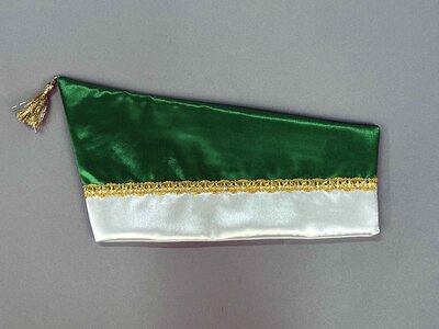 Komiteeschiffchen, grün/weiß